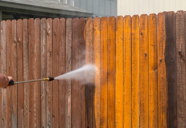 Fence Power Washing in Orange