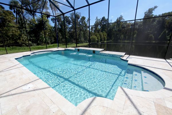 Pool Cage Cleaning in Orange