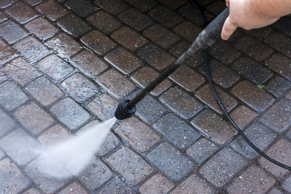 Patio Pressure Washing in Orange