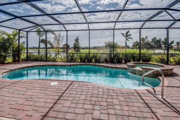 Pool Enclosure Cleaning in Orange