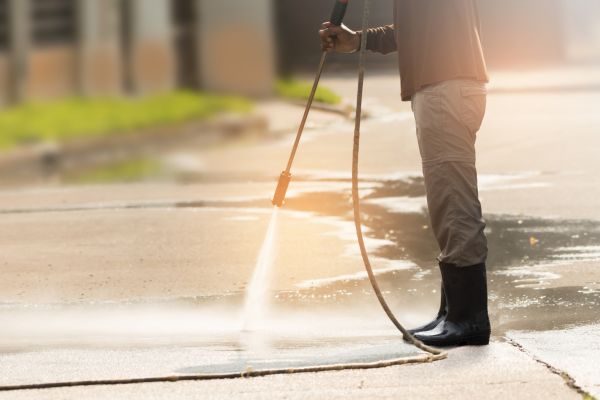 Residential Concrete Cleaning in Orange