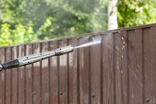 Vinyl Fence Cleaning in Orange