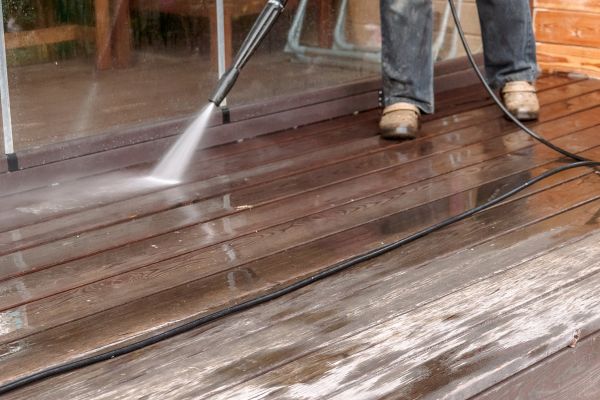 Pool Deck Power Washing in Orange