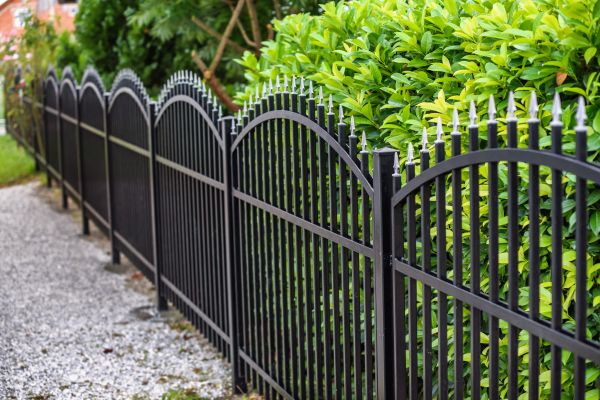 Iron Fence Pressure Washing in Orange