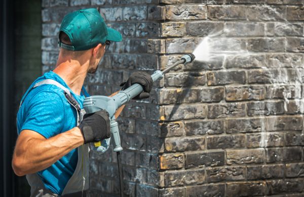Brick Wall Cleaning in Orange