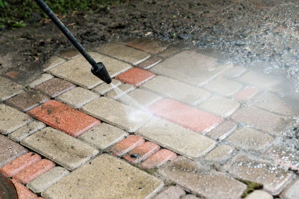 Paver Patio Cleaning in Orange