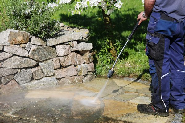 Stone Pressure Washing in Orange