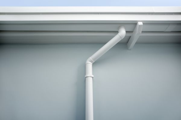 Downspout Jetting in Orange
