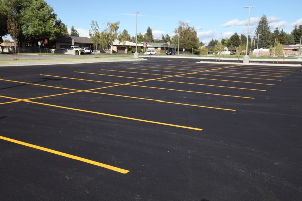 Parking Lot Washing in Orange
