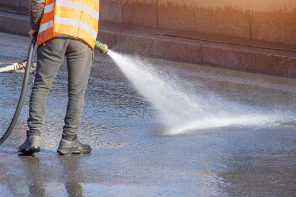 Asphalt Pressure Washing in Orange