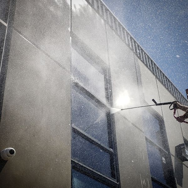 Exterior Building Washing in Orange