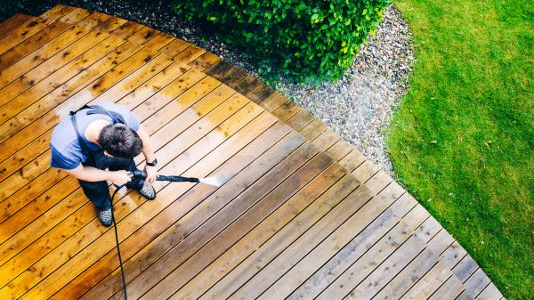Deck Pressure Cleaning in Orange