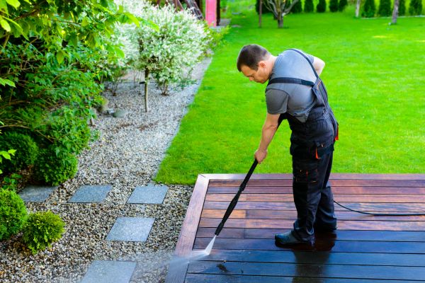 Terrace Washing in Orange