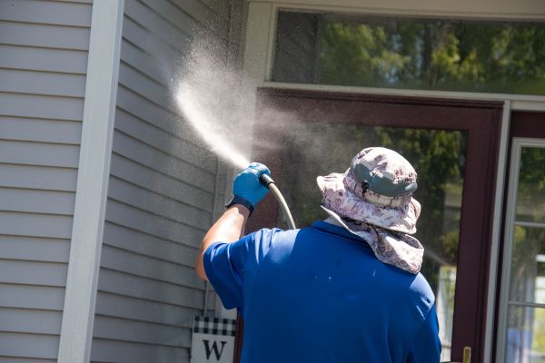 Siding Pressure Washing in Orange