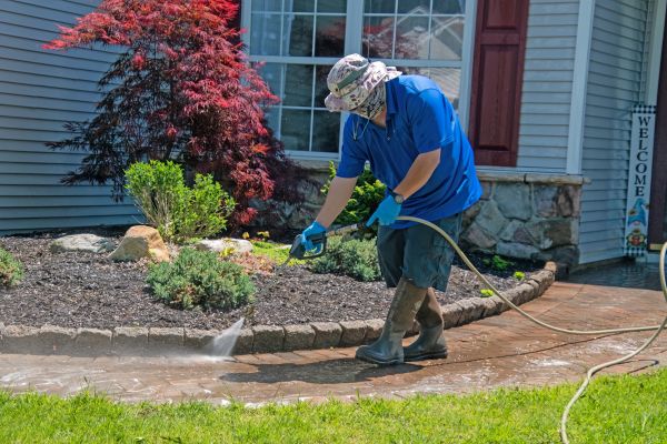 Brick Walkway Cleaning in Orange