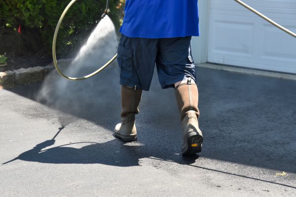 Asphalt Powerwashing in Orange
