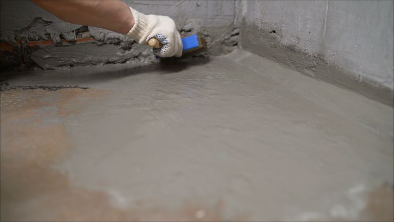 Textured Concrete Sealing